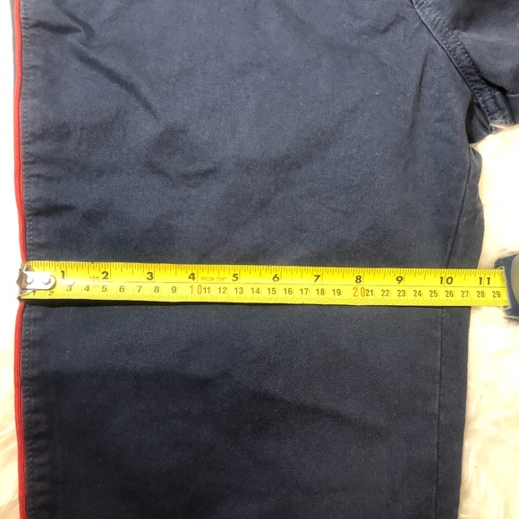 A&F High Rise navy pants 28/6 ankle straight - Picture 8 of 11